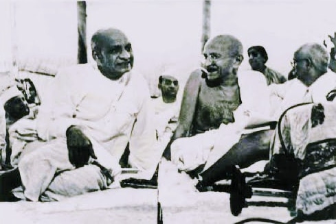 Gandhi with Patel