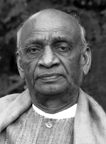 Sardar Patel portrait used as historical reference