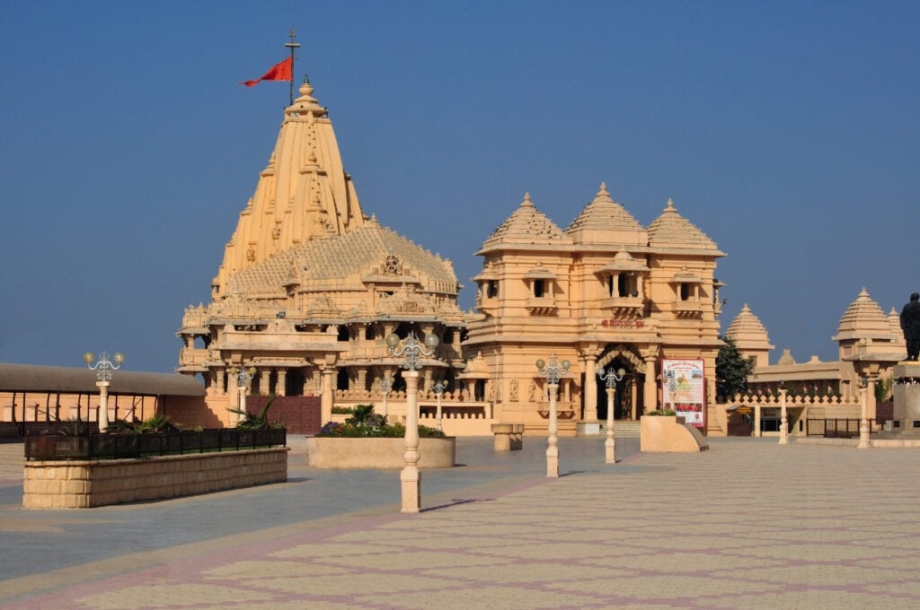 Inside view of Somnath Temple