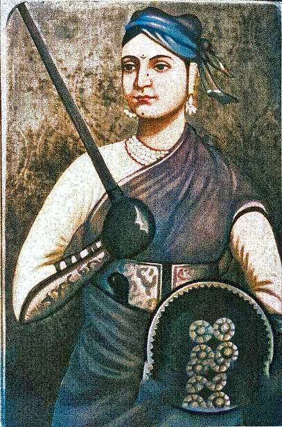 Painting of Rani Lakshmibai