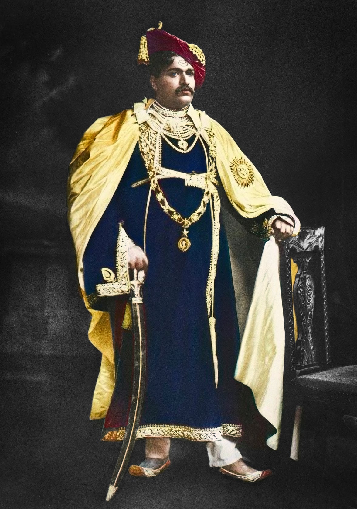 Rajarshi Shahu Maharaj portrait