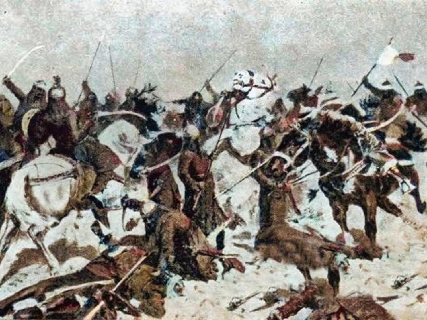 Last Stand of Rajputs Against Muhammad Ghori in Second Battle of Tarain