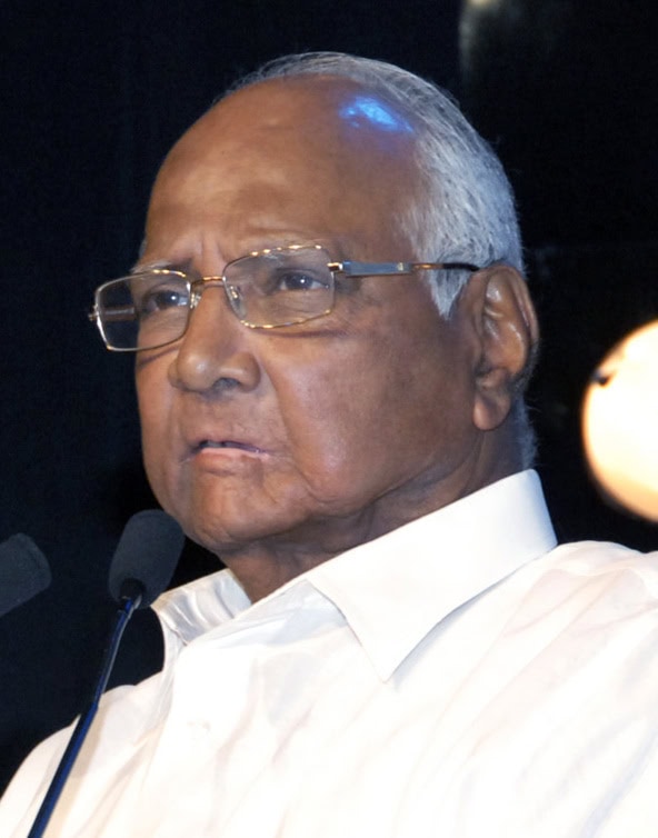 Sharad Pawar speaking at the launch of Marathi channel Jai Maharashtra
