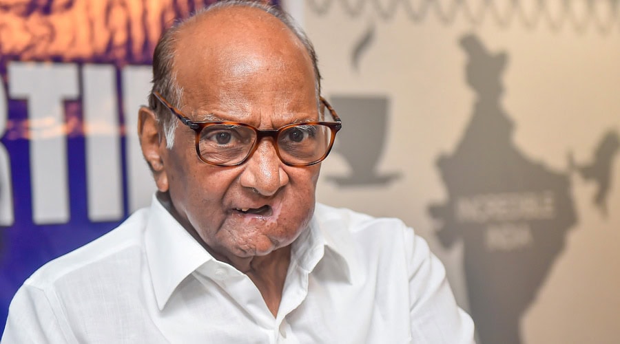 Sharad Pawar speaking after recovering from a mouth ulcer surgery