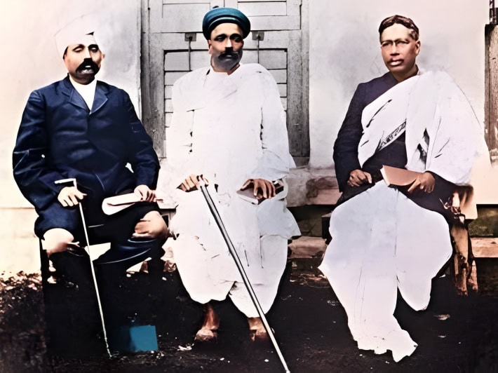 Lal Bal Pal trio photograph
