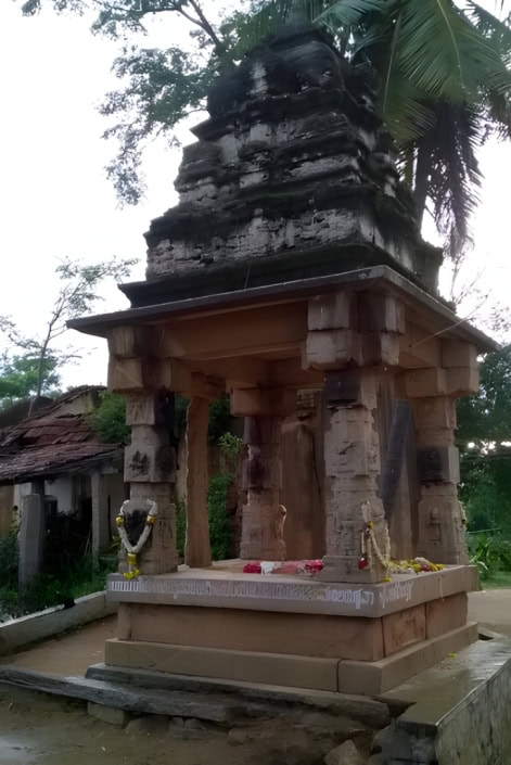 Historical site dedicated to Kempegowda in Kempapura village
