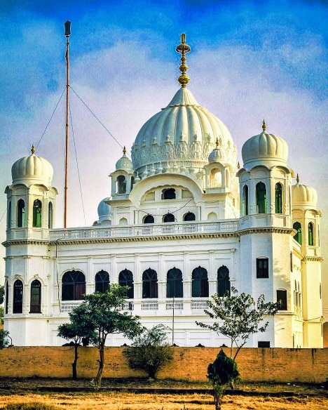 Gurdwara Darbar Sahib Kartarpur, final resting place of Guru Nanak Dev Ji.