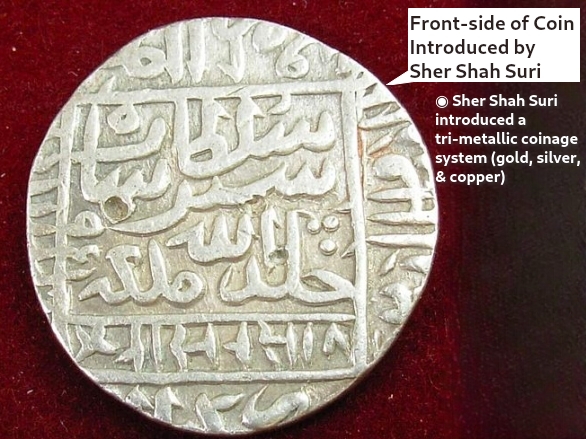 Rupee coin Sher Shah Suri